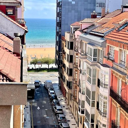 Apartmán Atico Marques Vistas Al Mar - Garaje Opcional Gijón Exteriér fotografie
