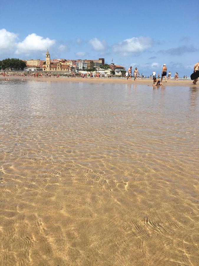 Apartmán Atico Marques Vistas Al Mar - Garaje Opcional Gijón Exteriér fotografie